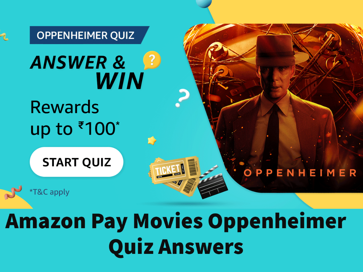 Amazon Quiz: The movie 'Oppenheimer' is directed by which famous director?