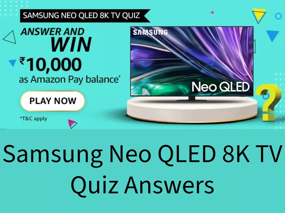 Amazon Quiz: What's unique about Samsung Neo QLED's?