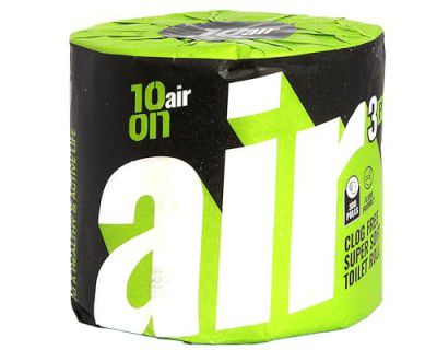 10on Air Extra Soft , Clog Free ,Toilet Paper Roll - 3 Ply Tissue - 300 Pulls