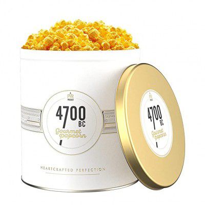 4700BC Gourmet Popcorn, Sriracha Lime Cheese, Tin, 250g