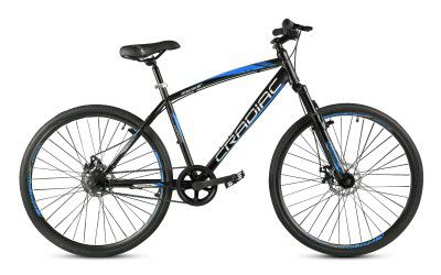 700 * 35C Hybrid Bicycle - Single Speed - CRADIAC Discover PRO -Fully Fitted Bicycle