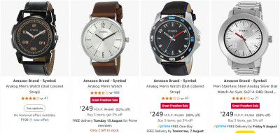 90% Off - Amazon Brand - Symbol Watches