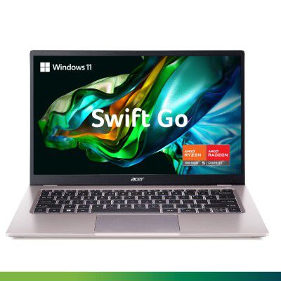 Acer Swift Go 14 Premium AMD Ryzen 5 7530U Hexa-Core SFG14-41 Laptop (8GB RAM + 512 GB SSD)