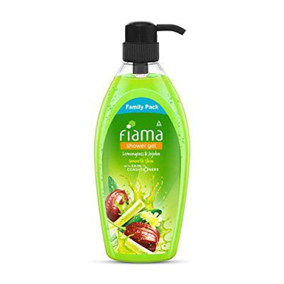 Fiama Body Wash Shower Gel Lemongrass & Jojoba, 900ml for Smooth & Moisturised Skin, Suitable for All Skin Types