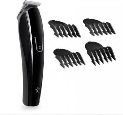 Flipkart SmartBuy M4D12Q Runtime : 60 min Cordless USB Trimmer for Men (Black , Silver )