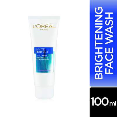 L'Oreal Paris White Perfect Milky Foam Facewash, 100ml