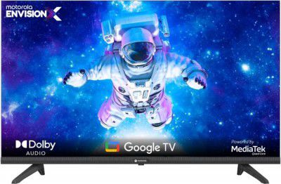 MOTOROLA EnvisionX  (43") Full HD LED Smart Google TV  (43FHDGDMBSXP)