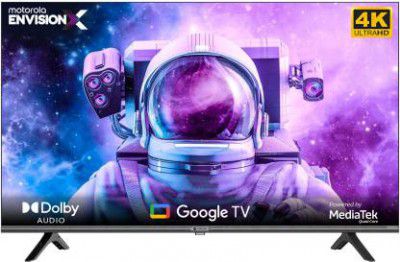 MOTOROLA EnvisionX  (50") Ultra HD (4K) LED Smart Google TV (50UHDGDMBSXP)