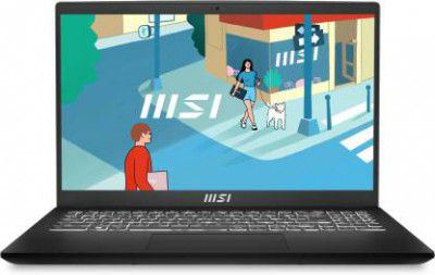 MSI Modern 15 Intel 13th Gen. i5-1335U 40CM FHD 60Hz B13M-289IN Laptop (16GB RAM + 512GB NVMe SSD)