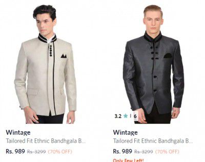 Men's Blazer Min. 70% Off