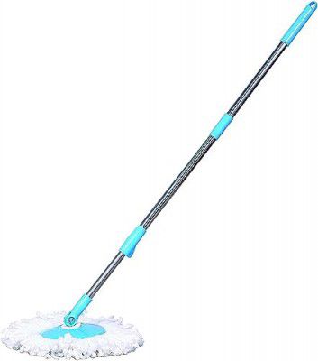 Milton Swiperr Spin Mop Stick Rod Only Without Bucket (Mop Stick, Blue)