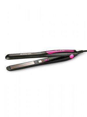 NOVA NHS 840 Pro Shine Hair Straightener - Black & Pink