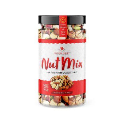 Nature Purify Mix Dry Fruits [Almonds, Pistachios, Cashew, Kishmish, Apricot, Black Raisins] (Combo 3)