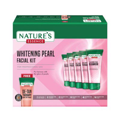 Nature's Essence Advanced Whitening Pearl Facial Kit, 300gm