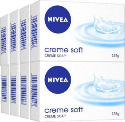 Nivea Creme Soft Soap (8 x 125 g)