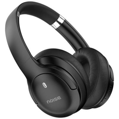 Noise 4 Wireless On-Ear Headphones with 70H Playtime, ENC, 40mm Driver, Low Latency(up to 40ms), Dual Pairing, BT v5.4 (Carbon Black)