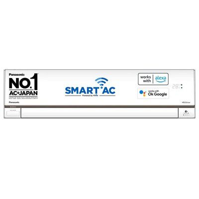 Panasonic 1 Ton 5 Star Split Inverter AC with Wi-fi Connect (CS/CU-HU12YKYF)