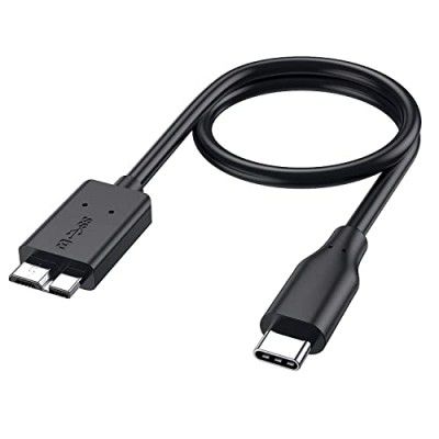 Rts Usb Type C To Micro-B Usb 3.0 Cable (50 Cm), Black