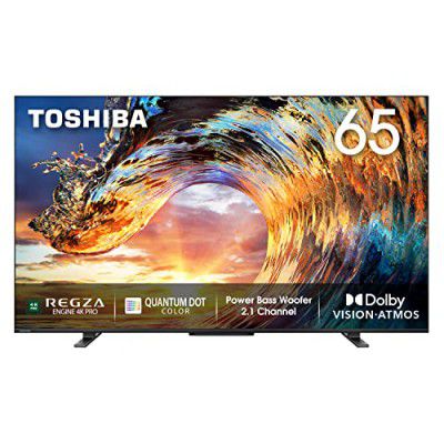 TOSHIBA 65" 4K Ultra HD Smart QLED Google TV 65M550LP