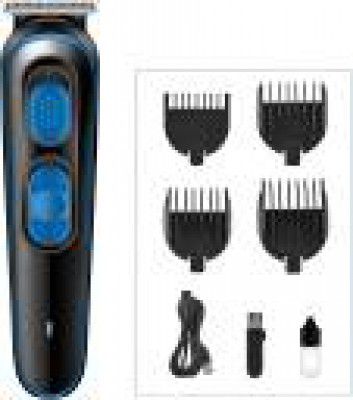 ZQR-MB Metal Trimmer for Men 120 min Runtime 4 Length Settings  (Black)