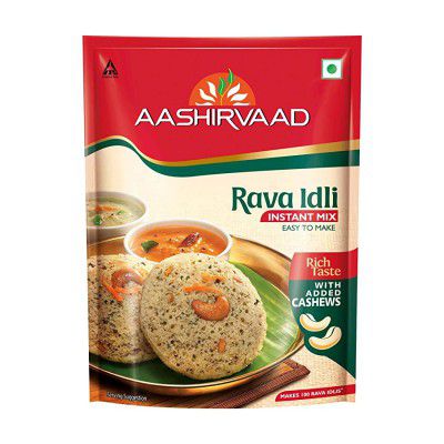 Aashirvaad Instant Mix - Rava Idli 1Kg, Easy to Make Snack Mix