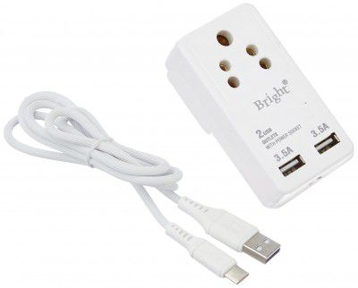 Abriitch by Bright, High Speed Charging Adapter 028 CH-21 with Type C Cable