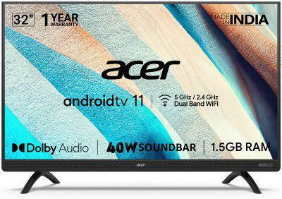 Acer 32" S Series HD Ready Android Smart LED TV AR32AR2841HDSB