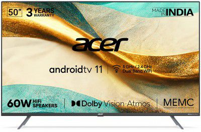 Acer 50" H Series 4K Ultra HD Android Smart LED TV AR50AR2851UDPRO