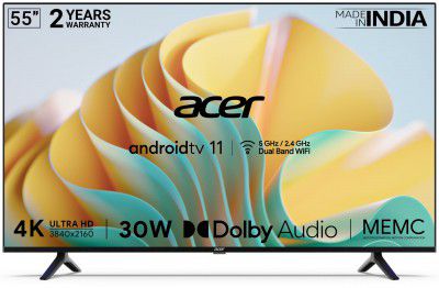 Acer 55" i Series 4K Ultra HD Android Smart LED AR55AR2851UDFL TV