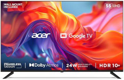 [Extra ₹5250 OFF] Acer AR55GT2851UDFL 55 inches G Series 4K Ultra HD Smart LED Google TV