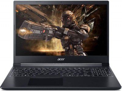 Acer Aspire 7 Core i5 10th Gen - (8 GB/512 GB SSD/Windows 10 Home/4 GB Graphics/NVIDIA GeForce GTX 1650) A715-75G-50TA/ A715-75G-41G/ A715-75G-52AA Gaming Laptop  (15.6 inch, Black, 2.15 Kg)