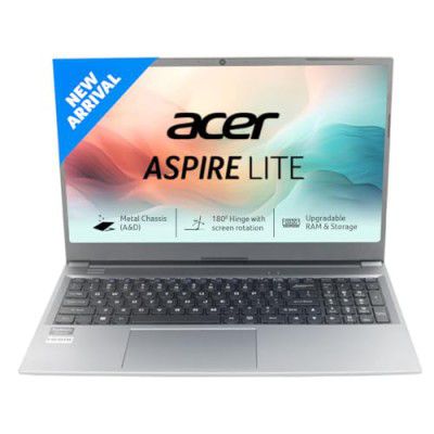 Acer Aspire Lite 13th Gen Intel Core i3-1305U Laptop (AL15-53) (8 GB RAM/512GB SSD/36 WHR) (15.6")