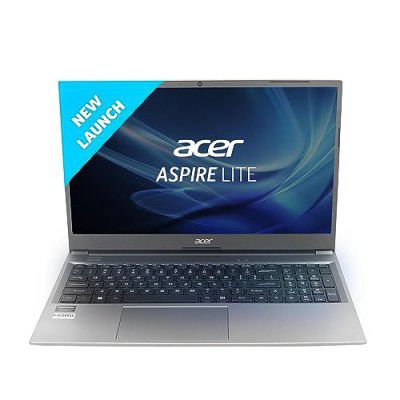 Acer Aspire Lite Premium Metal Laptop 11th Gen Intel Core Ci7-1165G7 Thin and Light Laptop (Windows 11 Home/16GB RAM/1TB SSD/MS Office) AL15-51, 39.62cm (15.6") Full HD Display, Steel Gray, 1.59 K