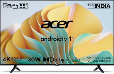 acer I Series 55' Ultra HD (4K) LED Smart Android TV (AR55AR2851UDFL)