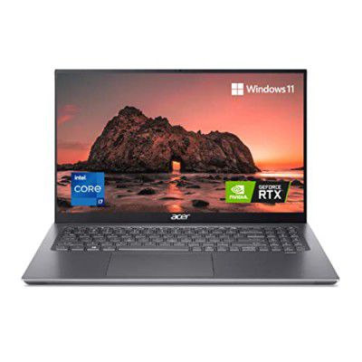 Acer Swift X Intel Core i7-11390H SFX16-51G Laptop (16 GB RAM + 1TB SSD + NVIDIA GeForce RTX 3050 Ti 4GB Graphics)