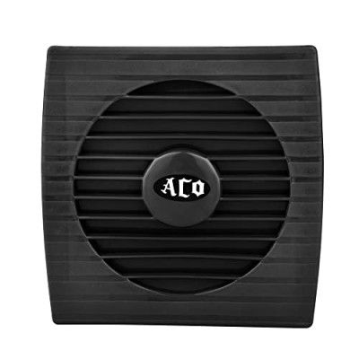 ACO® Ventilating Exhaust Fan 10AP for Home, Bathroom and Kitchen | 100mm | 100% Copper Motor (Black)