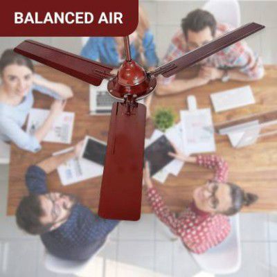 ACTIVA ARA Apsra 390 RPM HIGH SPEED 1200 mm Energy Saving 3 Blade Ceiling Fan (BROWN, Pack of 1)