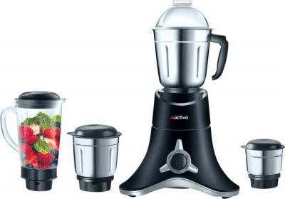 ACTIVA SUPER CHEF 4 JARS 900 Juicer Mixer Grinder (4 Jars, Black)