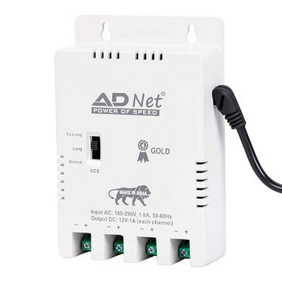 AD NET-POWER OF SPEED AD-108 Power Adapter for Cameras - White