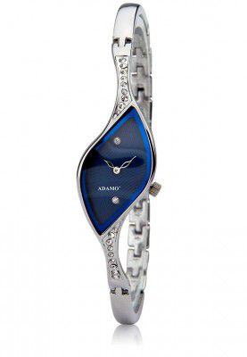 ADAMO Analog Blue Dial Women's Watch -9710SM01