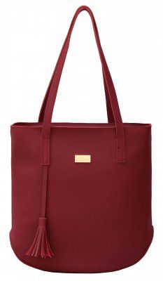 Addixon Womens Shoulder Bag (Red and Maroon)