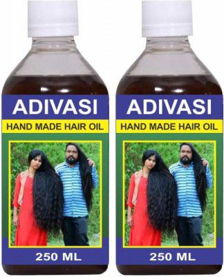 Adivasi Herbal Premium quality hair oil for hair Regrowth (500 ml)