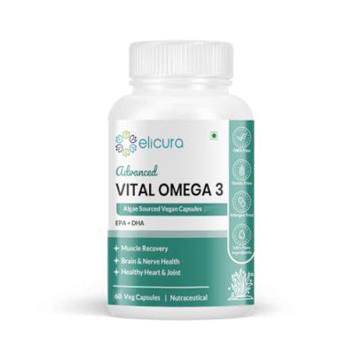 Advanced Vital Omega-3: Outperforming Fish Oil Supplements - Vegan DHA, DPA, EPA - Plant-Based Algae Omega-3 for Heart, Brain, Joints, Prenatal Health, and Immune System Support