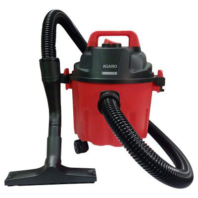 AGARO 1000 Watts Wet and Dry Vacuum Cleaner (10 Litres Tank, 33398, Red and Black)