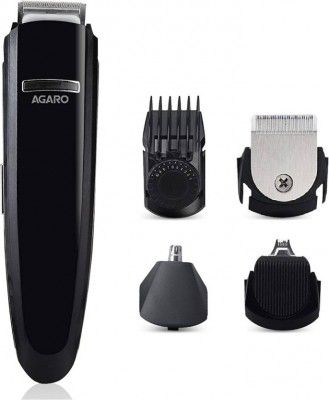 AGARO MG-4760 Grooming Kit 50 mins Runtime 10 Length Settings (Black)