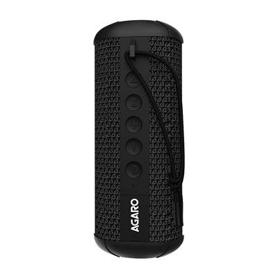 AGARO Reloaded Waterproof Portable Bluetooth Speaker with Mic & Extra Bass (Black)