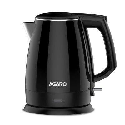 AGARO Royal Double Layered Kettle, 1.5 Litres, Double Layered Cool Touch