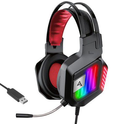 AirSound Alpha-1 Wired Over Ear Headphone with Mic 