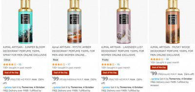 AJMAL Perfume Starts ₹97 | Upto 60% Off