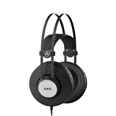 AKG K72 Closed Back Studio Headphones, Black, Pack of 1